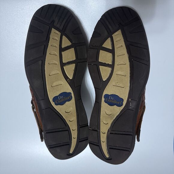 Dr Comfort Fisherman Mens Shoes Brown 9820 Diabetic Leather Sandal 11